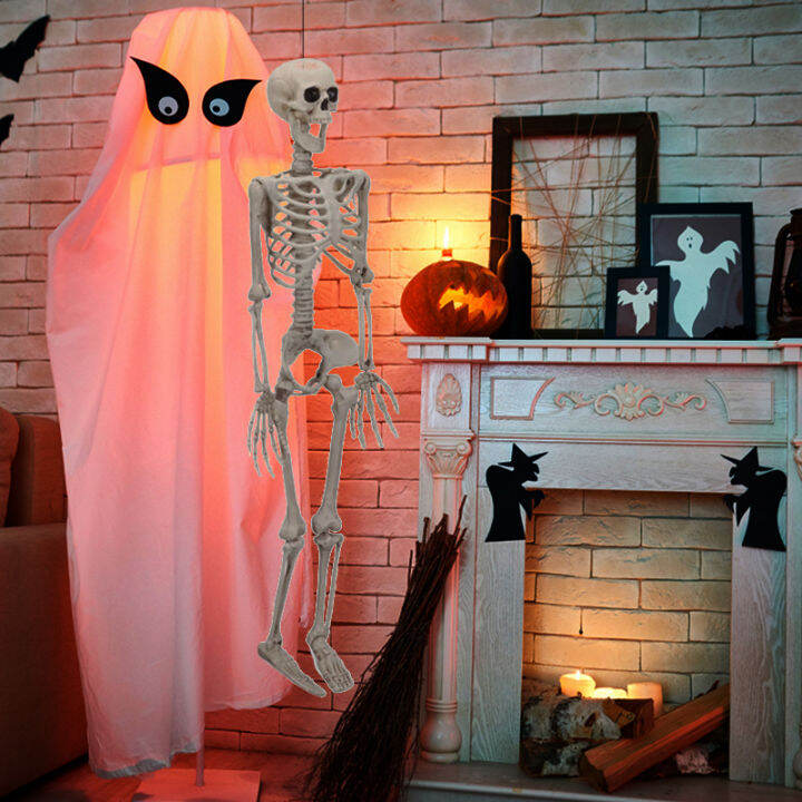 Geoerion2 Halloween Skeleton Decorations, Full Body Realistic Faux