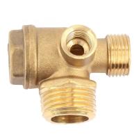 LJLJ-Brass 1/8quot; 3/8quot; 1/2quot; M/f Thread Air Compressor Fittings Male Thread Check Valve 1/8quot;female X 3/8quot;male X 1/2quot;male