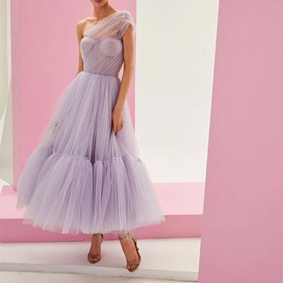 ‘；’ Party Elegant Tulle Dress Women Princess Ball Gown Mesh Tutu Solid Color Sleeveless Casual Performance Dress Ladies Female New