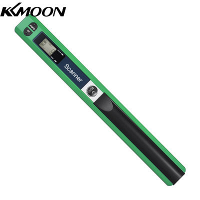 KKmoon เครื่องสแกนไร้สายแบบพกพาเครื่องสแกน A4ขนาด900DPI Jpg/pdf จอแสดงผล LCD พร้อมถุงป้องกันสำหรับเอกสารธุรกิจเครื่องรับหนังสือภาพ