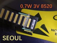 100PCS/Lot  SEOUL 0.7W 3V 8520 LED LCD TV backlight lamp cold white Quality goods Electrical Circuitry Parts