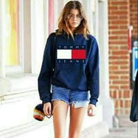 {Echoes Department Store} hooded jacket cod makapal tommy unisex men and women outwear hoodie sweater cod