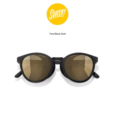 [SUNSKI] แว่นตากันแดด รักษ์โลก ดีต่อคุณ และดีต่อโลก รุ่น Tera สี black gold