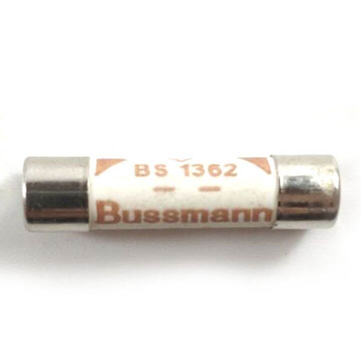 10pcs-fuse-cartridge-13amp-domestic-uk-sockets-durable-ceramic-tube-mains