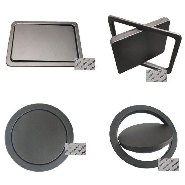 Round Rectangle Flush Fliptop Swing Cover Lid Trash Waste Chute