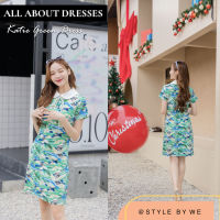 เดรส ชุดทำงาน ชุดเที่ยว Katie Green Dress