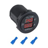 Dual LED Digital Voltmeter DC 5-30V/0.1-10A, 12V 24V Current Voltage Tester Multimeter Ammeter Voltmeter