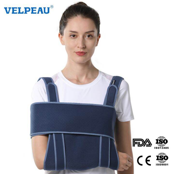 1 VELPEAU Arm Shoulder Sling Elbow Support Immobilizer Broken Fractured