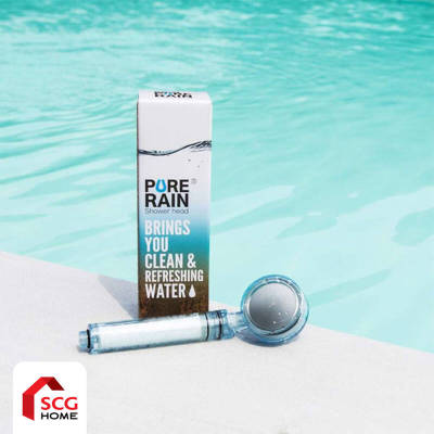 ฝักบัว Pure Rain PR-9000 พร้อมไส้กรอง