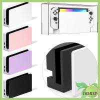 IHBNEP เคสสำหรับนินเท็นโดสวิตช์ OLED ฝาครอบป้องกันแผ่นด้านหน้าแบบกำหนดเองเคสทีวีเคสแท่นชาร์จ