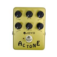 JOYO JF-13 Ac Tone Electric Guitar Effect Pedal True Bypass with Free Gold Pedal Connector and Mooer Pedal knob