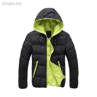 ♞✘❅Lelaki Musim Sejuk Down Jacket Coats Jaket tebal Pakaian Baju