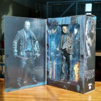 NECA Freddy Vs. Jason ตุ๊กตาขยับแขนขาได้ของขวัญของเล่นแบบจำลองคอลเลกชั่นรูปแกะสลัก