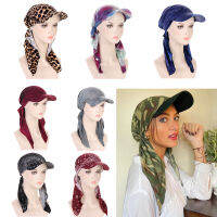 Muslim Multicolor Hijab Baseball Cap Visors Women Turbans Fashion Headwraps Caps Head Wraps Bowknot Long Tail Head Cap Outdoor