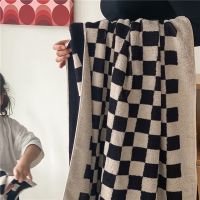 【DT】hot！ Ins Staple Cotton Checkerboard Yarn Dyed Soft Lattice