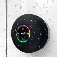 Waterproof Bluetooth Speaker Portable Q9 Dustproof Wireless Hands-Free Speaker Shower Bathroom Swimming Pool Car Beach Outdoor