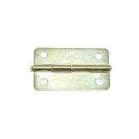 Yellow Metal Cabinet Door Luggage Mini Hinge4 Holes DecorFurniture DecorationAntique Vintage Old Style22x15mm100Pcs