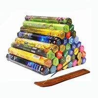 【YF】 Y Original Indian Incense 20 Sticks Meditation Palo Santo White Sage Room Toilet Deodorization Air Fresh Aromatherapy