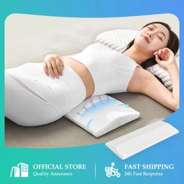 Memory Foam Lumbar Support Wedge Pillow Bed Sleep Cushion Lower Back Pain  Relief 