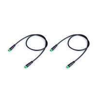 2X Electric Bicycle Ebike 5 Pin Male to Male Display Extension Cable Connector for Mid Motor BBS01/BBS02/