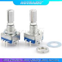 ✢❒⊙ 2PCS Plum handle 20mm rotary encoder coding switch / EC11 / digital potentiometer with switch 5 Pin Q