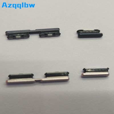 Azqqlbw 1pair (2pcs) สําหรับ LG Q6 ปุ่มเปิด / ปิด + ปุ่มปรับระดับเสียงปุ่มด้านข้างเปลี่ยนชิ้นส่วนซ่อม