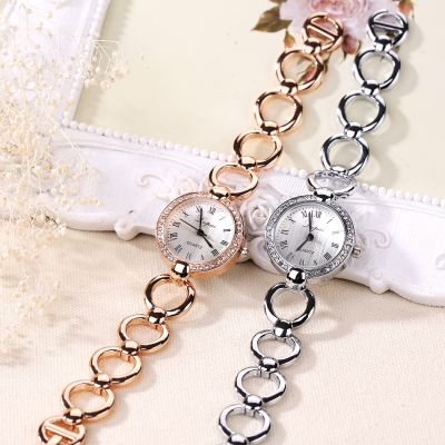 （A Decent035）นาฬิกาข้อมือสตรีแฟชั่นนาฬิกาข้อมือ Relógio Feminino