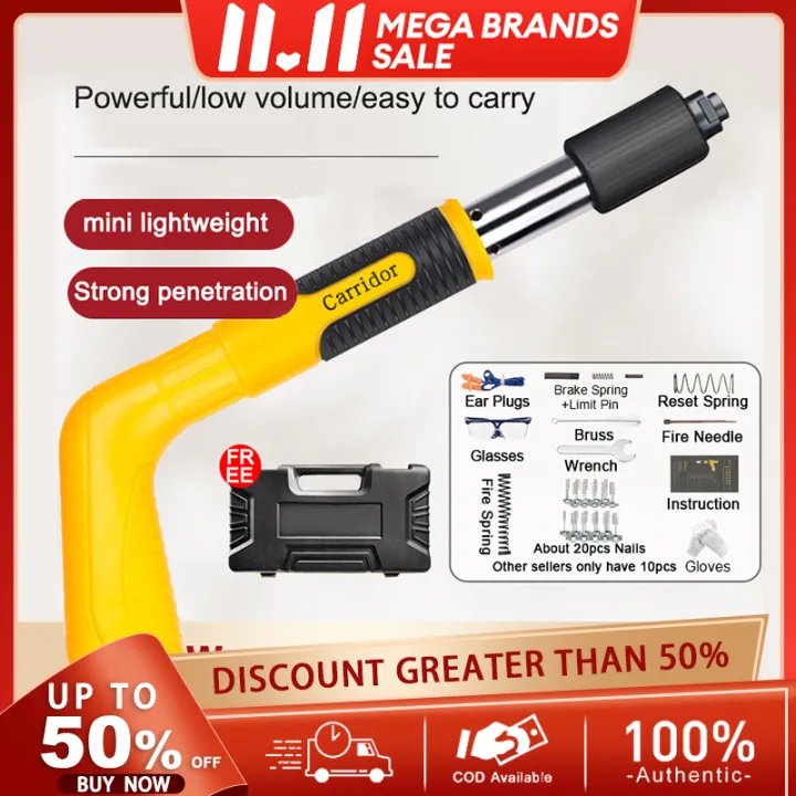 Nail Gun Ceiling Artifact Power Tool Manual Steel Nail Planting Gun
