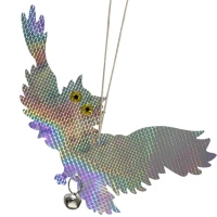 [Newkits]Owl Bird Repellent Control Scare Device Laser Reflective Fake Owl Scares