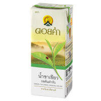 พิเศษ!! น้ำชาเขียว รสต้นตำรับ (GREEN TEA DRINK ORIGINAL RECIPE) 8 ฟรี 4!!! กล่อง 200 มล. ตราดอยคำ ชา เครื่องดื่ม อร่อย ของฝาก