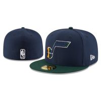 Hot High Quality NBA Utah Jazz Fitted Hat Men Women 59FIFTY Cap Full Closed Fit Caps Sports Embroidery Hats Topi