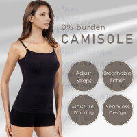 + MD Womens Basic Shapewear Camisole พร้อมสายสปาเก็ตตี้ปรับได้