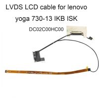 วิดีโอ LVDS LCD 5C10Q95877สำหรับ Lenovo โยคะ730-13IKB 13ISK 13IKB DLZP3 UHD DC02C00HC00 40PIN สายเคเบิลลำโพงเสียง30ขา