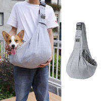 กระเป๋าใส่สุนัขสำหรับสัตว์เลี้ยง Outdoor Travel Puppy Shoulder Bags Dogs Single Comfort Sling Handbag Tote Pouch Kitten Corgi Transport s