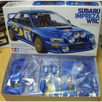 Tamiya 24199 1/24 Scale Model Rally Car Kit Subaru GC8 Impreza WRC 98 McRae Assembly Model Building Kits Hobby Static Toys