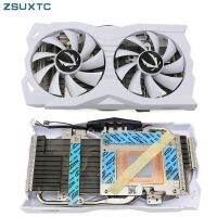 ช่องเสียบการ์ดวิดีโอ GA92A2H 87มม. ของแท้สำหรับ ZOTAC RTX 2060 2060 GTX สีขาว1660Ti 1660การ์ดจอฮีทซิงค์ระบายความร้อน