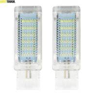 ไฟภายในรถ Led ถังน้ำพับได้พกพาได้ Xenon สีขาว2x สำหรับ Vw Caddy Jetta Passat Golf โปโล Tiguan Sharan