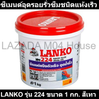 ซีเมนต์อุดรอยรั่วซึมชนิดแห้งเร็ว LANKO รุ่น 224 ขนาด 1 กก. สีเทา