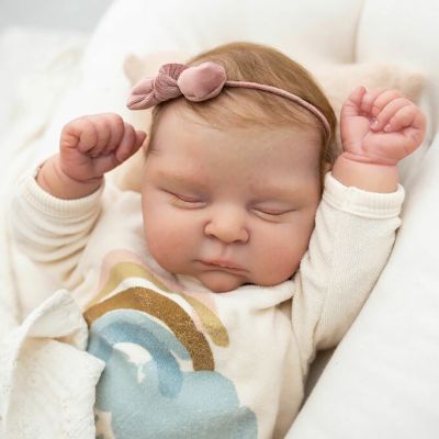 【YF】 21Inch Reborn Doll Kit Peaches Soft Touch Fresh Color Unfinished Unpainted Parts