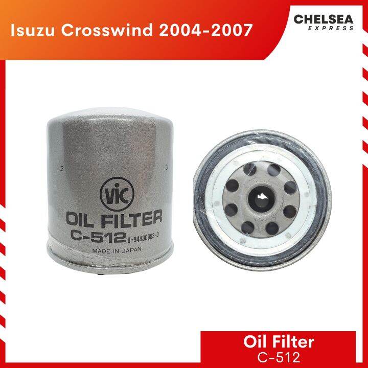 Vic C Oil Filter Japan For Isuzu Crosswind Lazada Ph