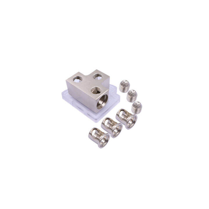 Car Audio Amplifier Power Distribution Block 1 In 2 Powering Ground