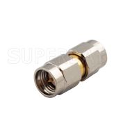 Superbat 5pcs SMA Stainless Steel Adapter SMA Plug to Male Straight RF Coaxial Connector Electrical Connectors