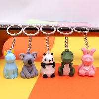 【YF】♤  New Fashion Stereo Keychain ring Koala Multiple Cartoon Fun Pendant