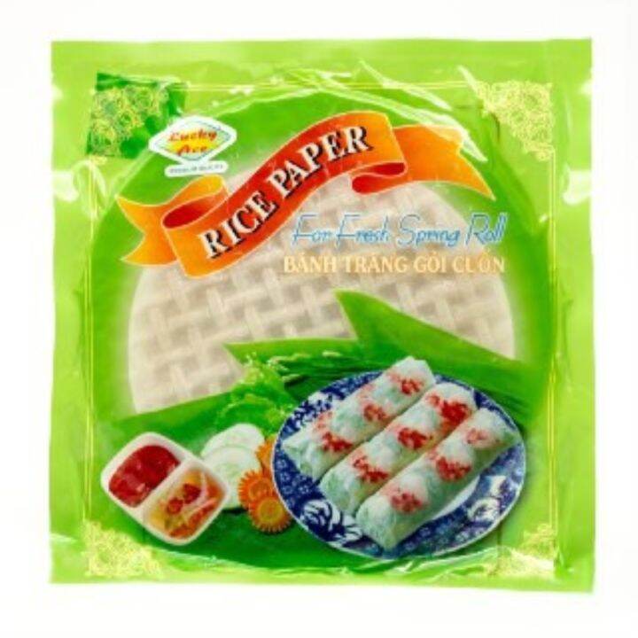 Cheery9 Lucky Ace Rice Paper Vietnamese Fresh Spring Roll Wrapper