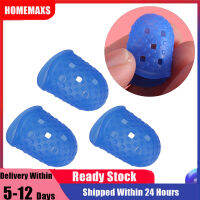 HOMEMAXS 3Pcs ลายนิ้วมือป้องกันลื่น Anti-Scalding ปลายนิ้ว Grips เครื่องปกป้องปลายนิ้วสำหรับนับ Collating และ Sorting หรือกีตาร์เครื่องเล่น