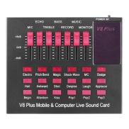 Bluetooth Live Sound Card Live Sound Card Mixer USB External Sound Card