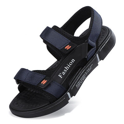Mens Fashion Casual Sandals Beach Shoes for Men Flat Shoes Summer New Slippers