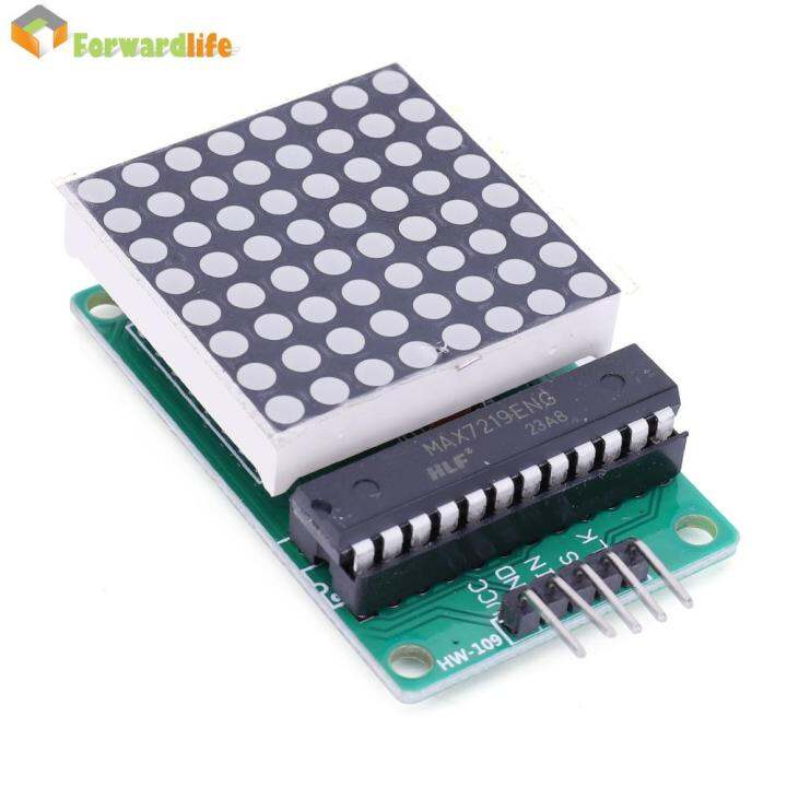 Max7219 Interface Module Output Input Common Cathode 8x8 Single Chip Control Led Module Diy Kit 5268