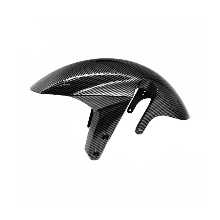 Motorcycle Front Fender Splash Guard Fairing Carbon Fiber Pattern
