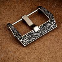 ▶★◀ Suitable for stainless steel buckle engraved stainless steel buckle 20MM 22MM 24MM 26MM leather strap buckle